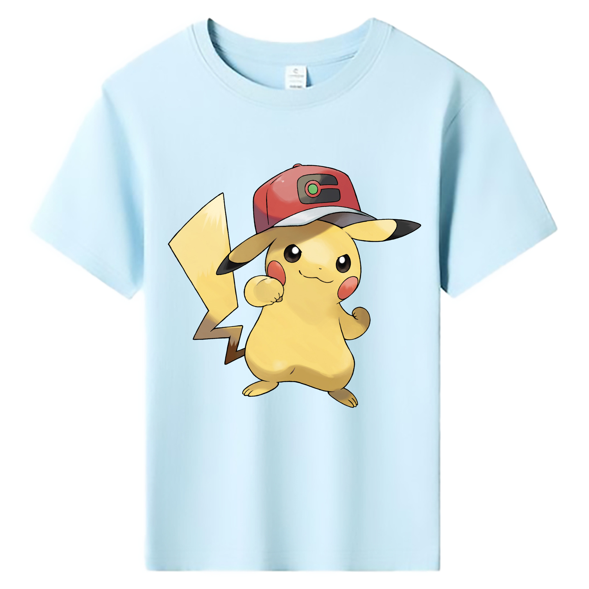 （画像用） ポケットモンスター Pokémon 綿100％キッズTシャツ（フロントプリント）